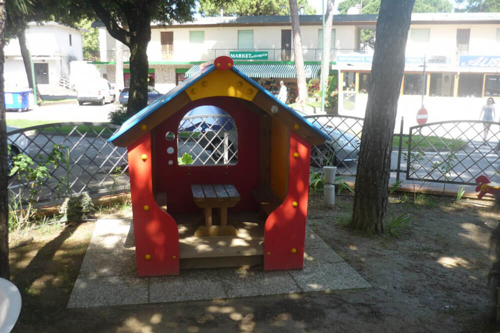 Parco giochi per bambini nell'hotel