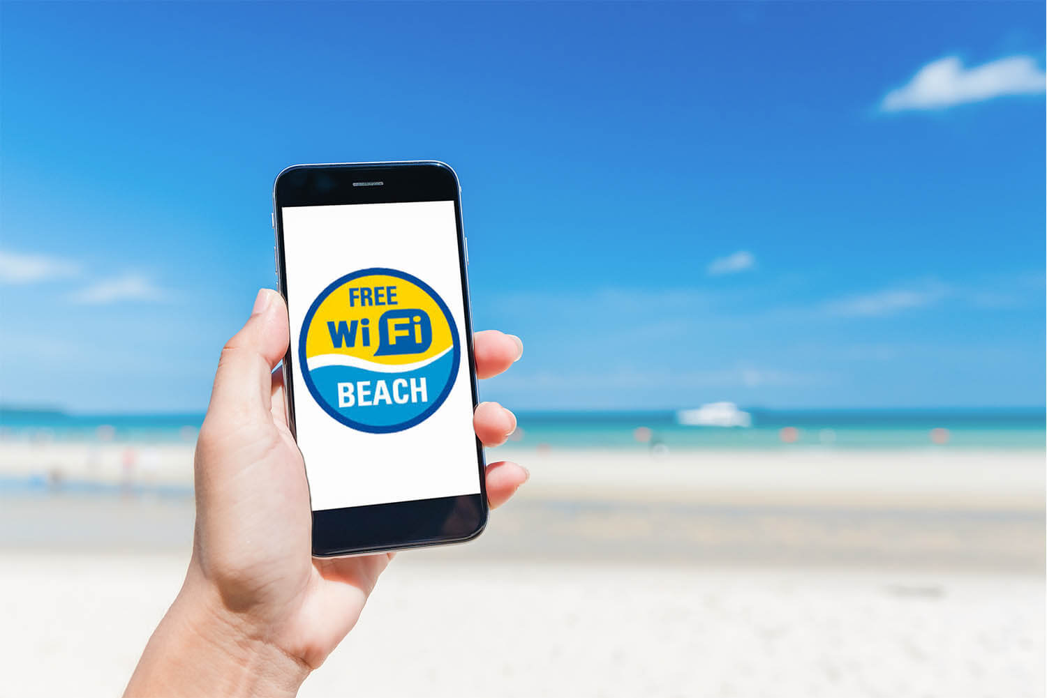 wi fi spiaggia